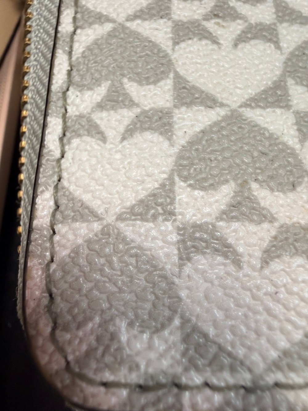 Kate Spade Pale Pink Logo Zip Continental Wallet - Picture 7 of 7